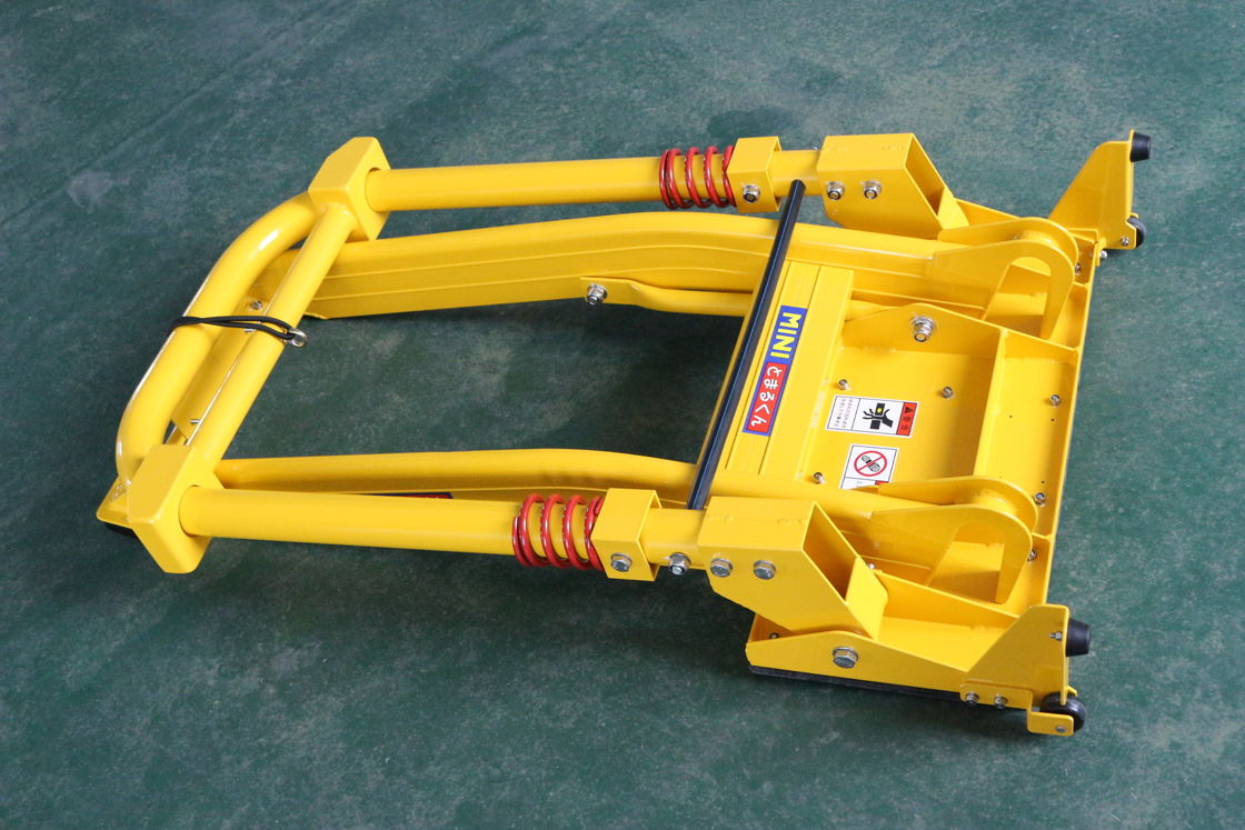 접이식 660mm 폭 휴대용 차량 차단기 (정전 도장 마감, 건설 현장용)