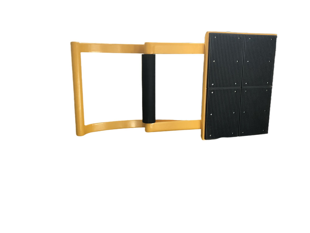 차량 제어를 위한 정전 스프레이 및 비살상 제동 기능이 있는 접이식 충돌 흡수 장치