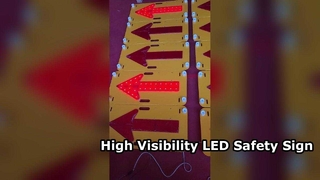 LED 조명 화살표 보드의 테스트 및 포장
