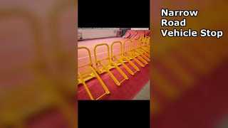 MVB 이동식 차량 배리어 설치